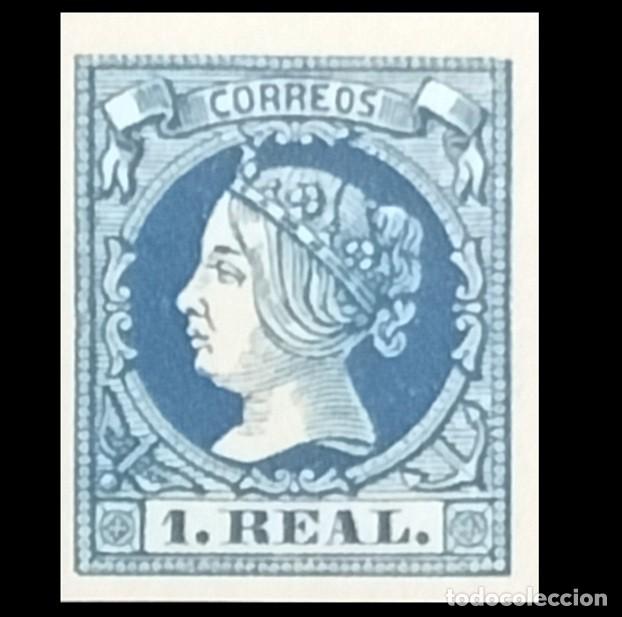 Sellos: Edifil 55 sellos nuevo Espa&ntilde;a 1860 1861 Isabel II