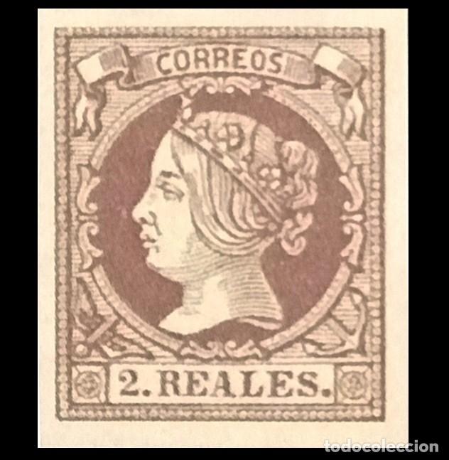 Sellos: Edifil 56 sellos nuevo Espa&ntilde;a 1860 1861 Isabel II