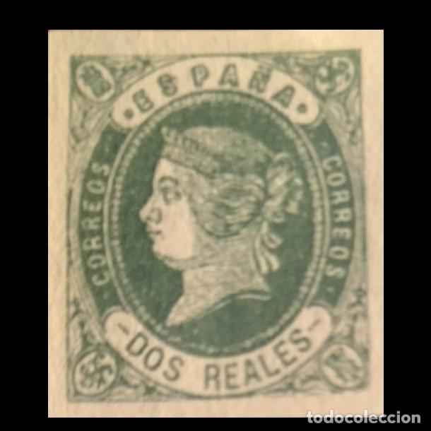 Sellos: Edifil 62 sellos nuevo Espa&ntilde;a 1862 Isabel II