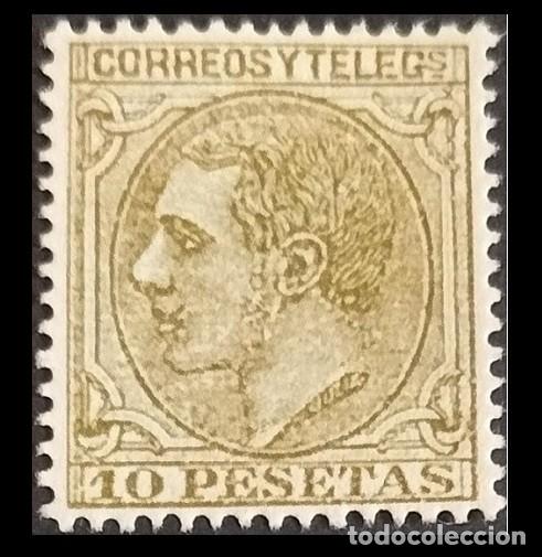Sellos: Edifil 209 sello nuevo Espa&ntilde;a 1879 Alfonso XII