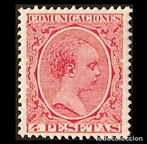Sellos: Edifil 227 sello nuevo Espa&ntilde;a 1889 1901 Alfonso XIII Tipo Pelon
