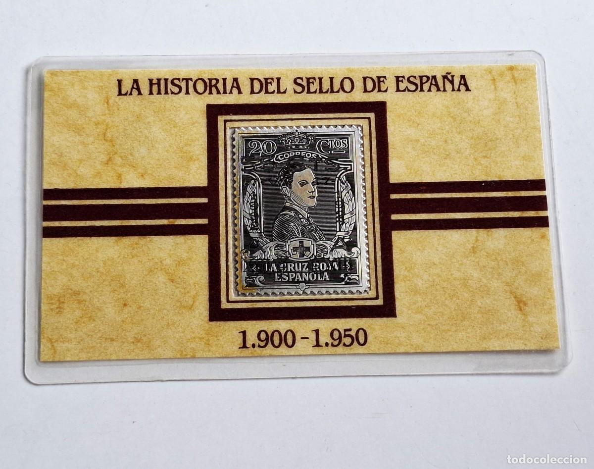 Timbres: 1927 SELLO DE PLATA PURA - 24.MM X 20.MM CERTIFICADO EN TARJETA SELLADA