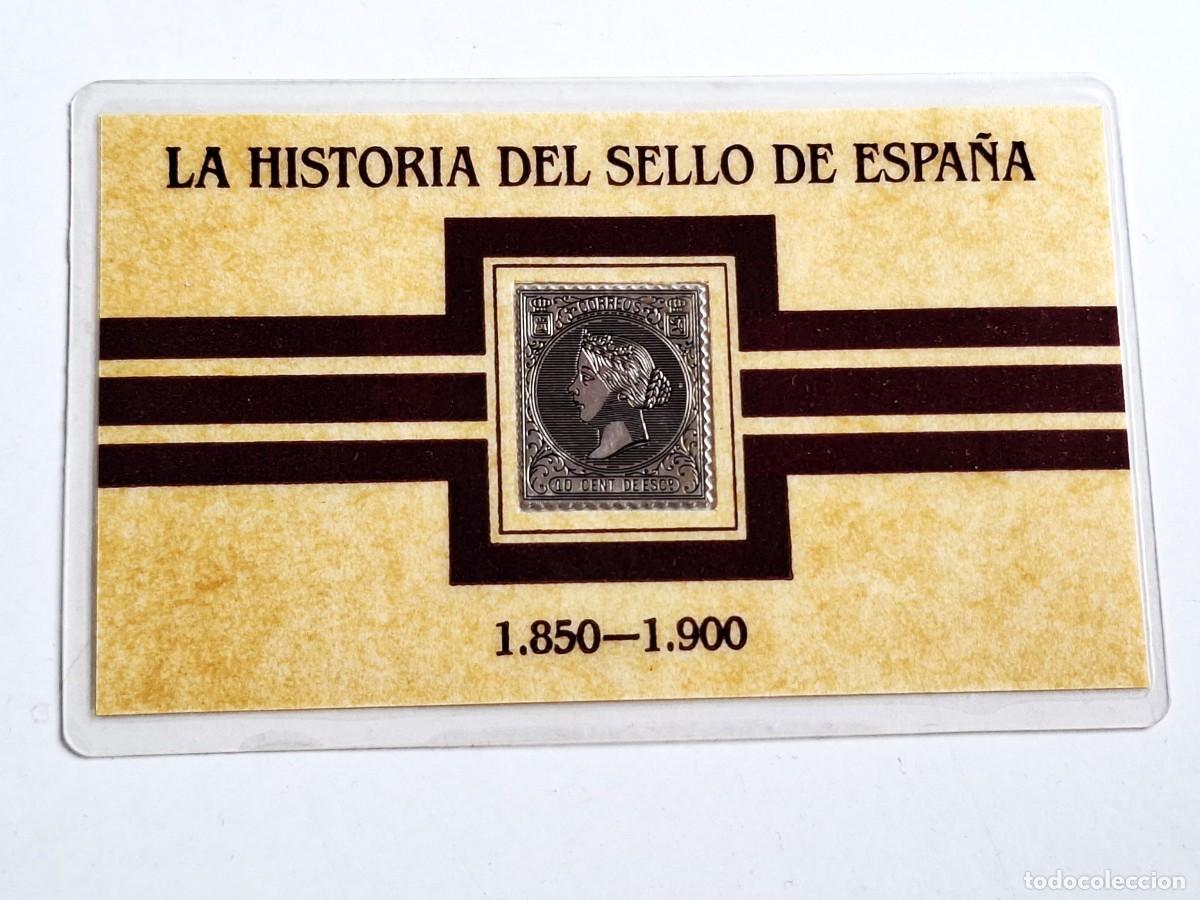 Timbres: 1866 SELLO DE PLATA PURA - CERTIFICADO EN TARJETA SELLADA