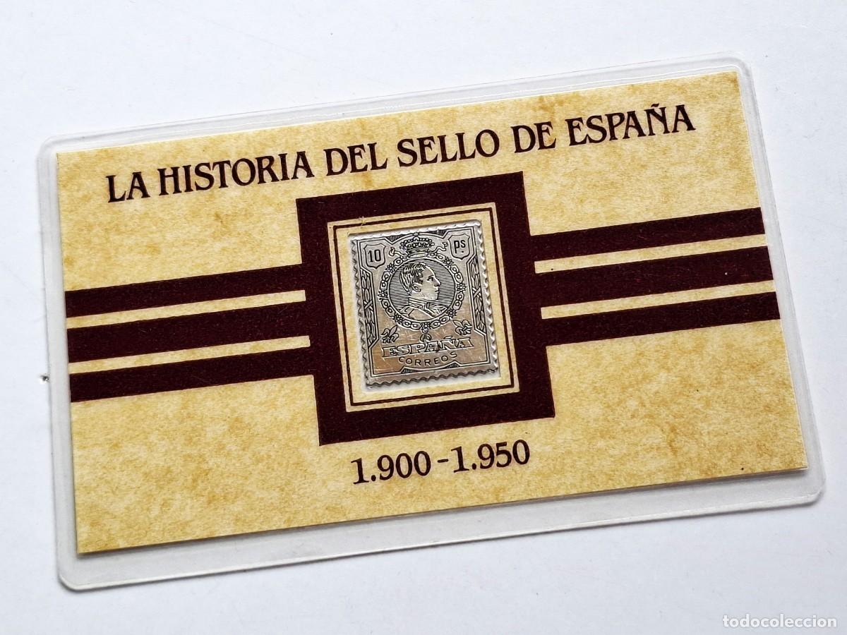 Timbres: 1909-22 SELLO DE PLATA PURA - CERTIFICADO EN TARJETA SELLADA