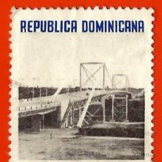 Sellos: REPUBLICA DOMINICANA. 1959. PUENTE RHADAMES. Lote 304159888
