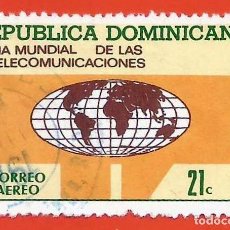 Sellos: REPUBLICA DOMINICANA. 1972. DIA MUNDIAL DE LAS TELECOMUNICACIONES