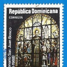 Sellos: REPUBLICA DOMINICANA. 1988. REPUBLICA DOMINICANA. 1988. SAN JUAN BOSCO. SALESIANOS. Lote 318594658