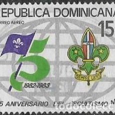 Sellos: REPÚBLICA DOMINICANA AÉREO YVERT 404