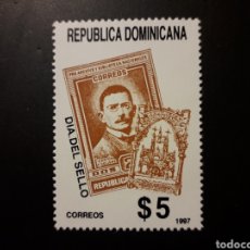 Francobolli: REPÚBLICA DOMINICANA YVERT 1288 SERIE COMPLETA NUEVA *** 1997 SELLOS SOBRE SELLOS PEDIDO MÍNIMO 3€