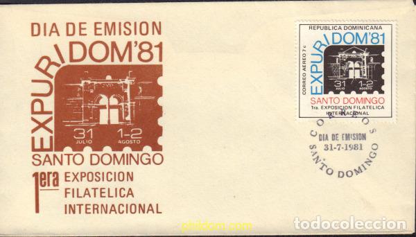 Sellos: 507825 MNH DOMINICANA 1981 PRIMERA EXPOSICION FILATELICA INTERNACIONAL - EXPURIDOM-81