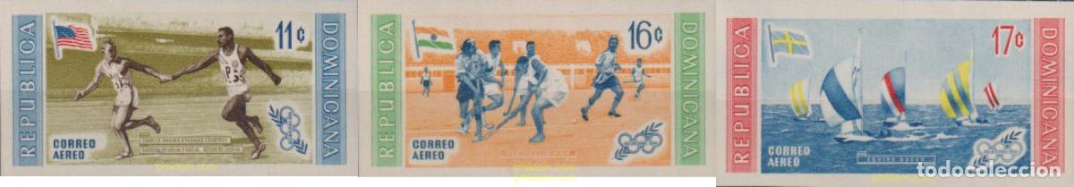 Sellos: 624966 MNH DOMINICANA 1958 26 JUEGOS OLIMPICOS VERANO ATLANTA 1996 - CENTENARIO DE LOS JUEGOS OLIMP