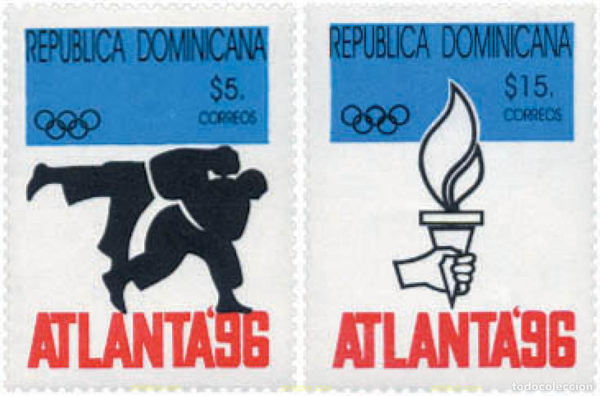 Sellos: 28181 MNH DOMINICANA 1996 26 JUEGOS OLIMPICOS VERANO ATLANTA 1996