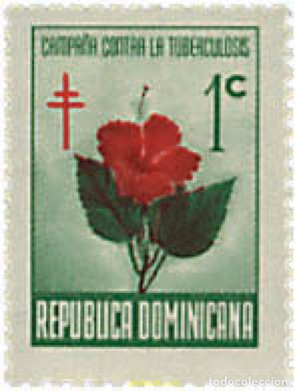 Sellos: 84052 MNH DOMINICANA 1966 ANTITUBERCULOSIS
