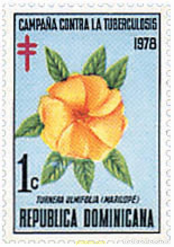 Selos: 84438 MNH DOMINICANA 1979 ANTITUBERCULOSIS