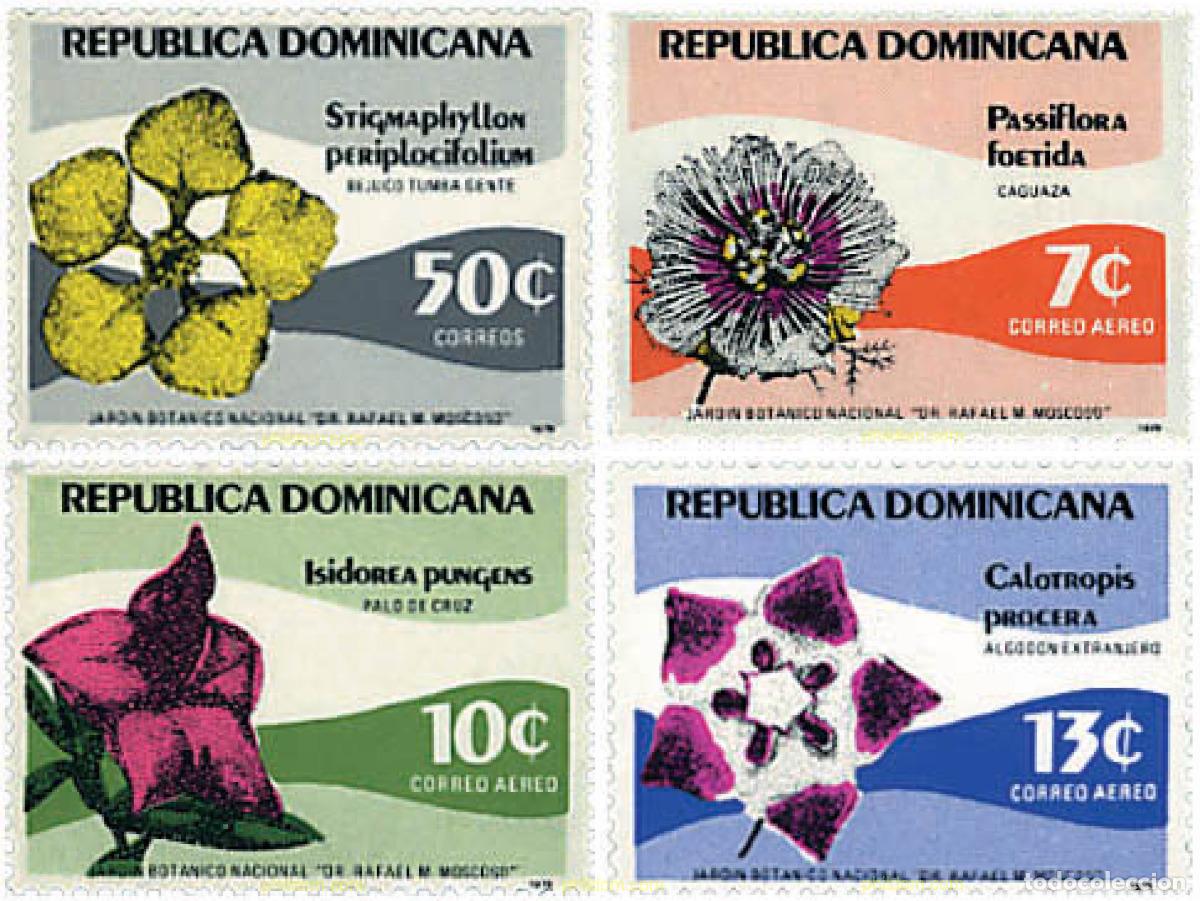 Selos: 84514 MNH DOMINICANA 1979 JARDIN BOTANICO NACIONAL