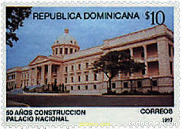 Sellos: 51322 MNH DOMINICANA 1997 50 ANIVERSARIO DE LA CONSTRUCCION DEL PALACIO NACIONAL