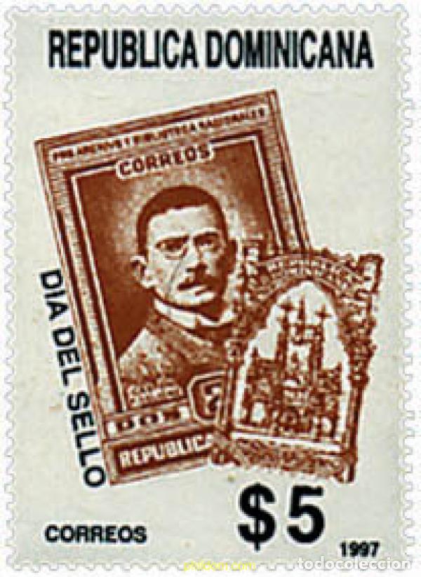 Sellos: 51323 MNH DOMINICANA 1997 DIA DEL SELLO