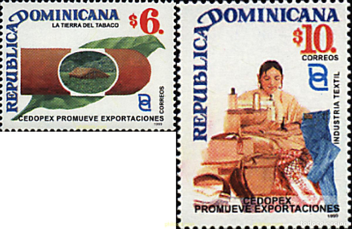 Sellos: 49183 MNH DOMINICANA 1999 CEDOPEX. PROMOVER LAS EXPORTACIONES