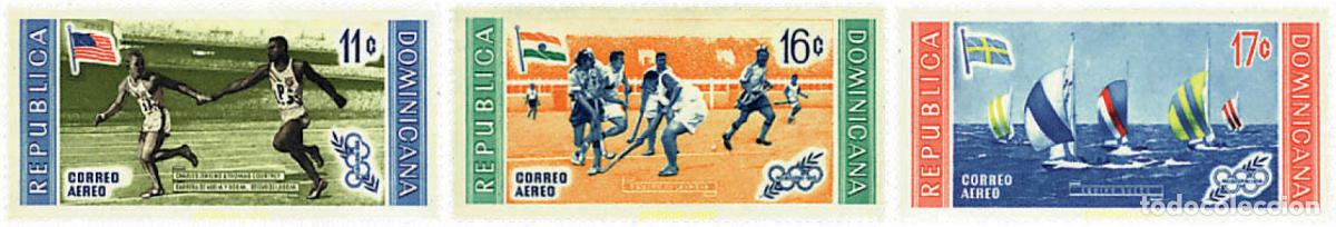 Timbres: 281326 MNH DOMINICANA 1958 26 JUEGOS OLIMPICOS VERANO ATLANTA 1996 - CENTENARIO DE LOS JUEGOS OLIMP