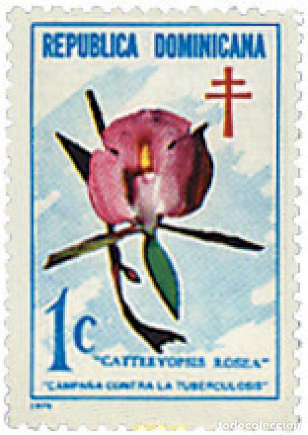 Sellos: 84511 MNH DOMINICANA 1975 ANTITUBERCULOSIS
