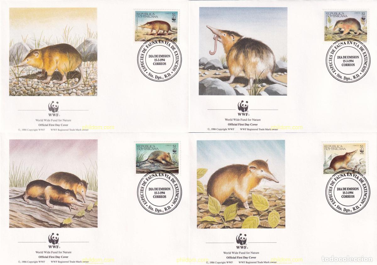 Sellos: 23171 MNH DOMINICANA 1994 SOLENODONTE