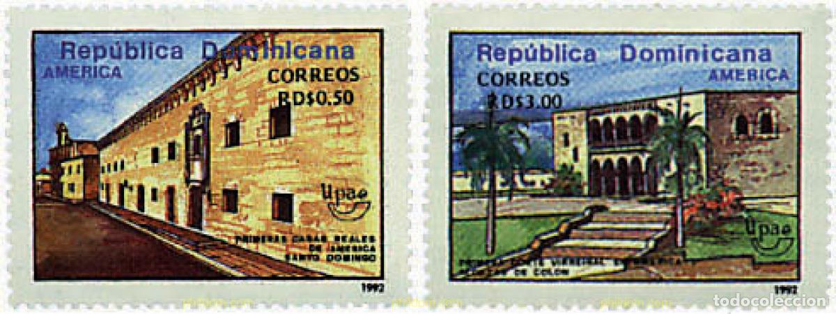 Sellos: 30971 MNH DOMINICANA 1992 AMERICA-UPAEP 1992 - V CENTENARIO DEL DESCUBRIMIENTO