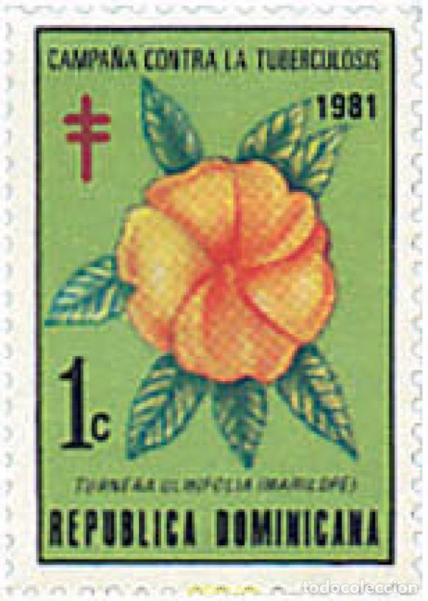 Timbres: 98612 MNH DOMINICANA 1981 ANTITUBERCULOSIS