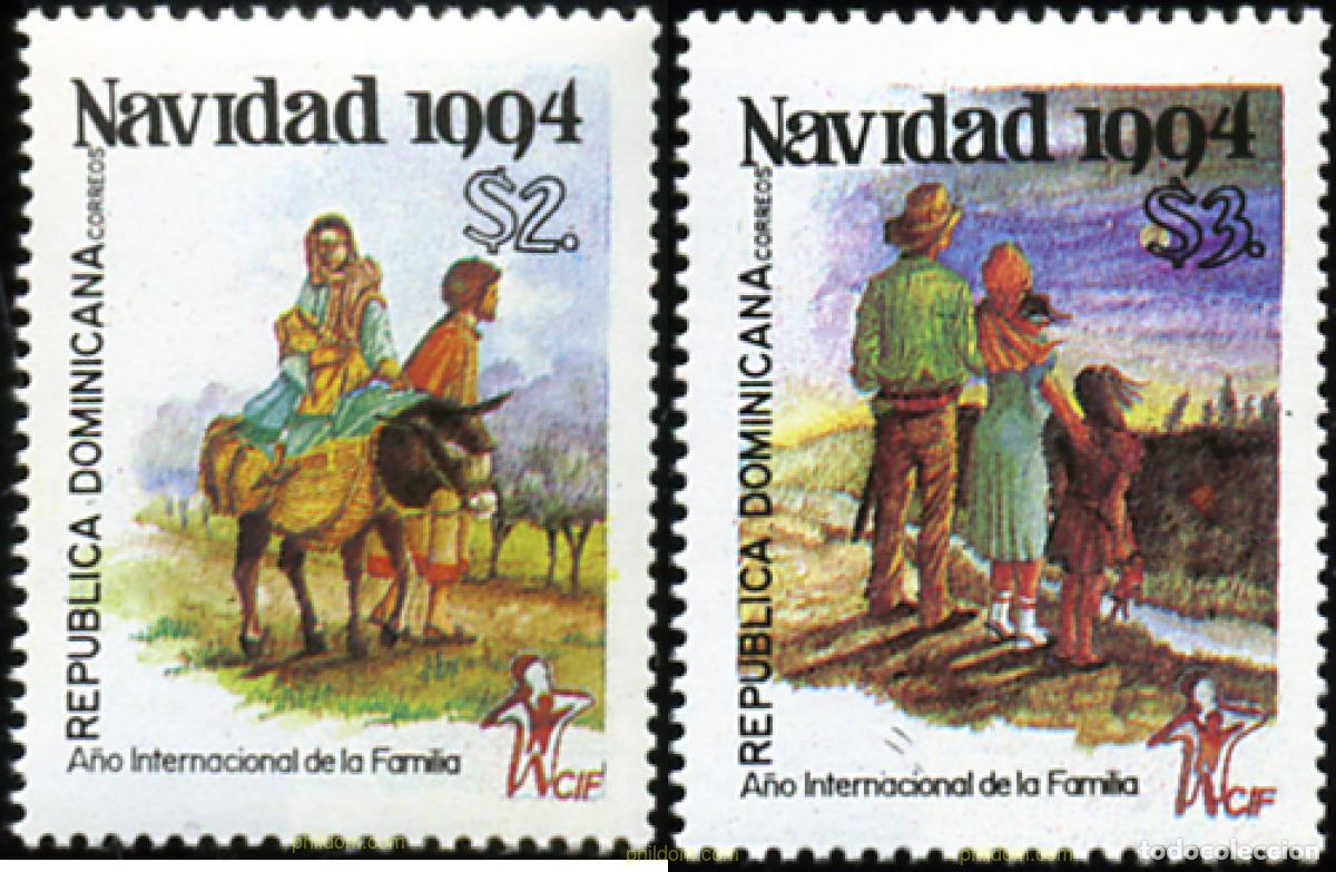 Sellos: 204686 MNH DOMINICANA 1994 A&Ntilde;O INTERNACIONAL DE LA FAMILIA