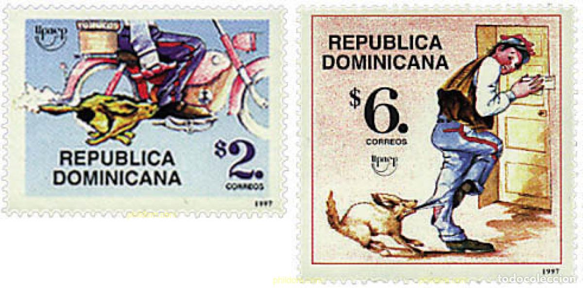 Sellos: 49817 MNH DOMINICANA 1997 AMERICA-UPAEP 1997 - EL CARTERO