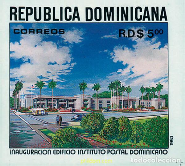 Timbres: 40691 MNH DOMINICANA 1993 INAUGURACION DEL INSTITUTO POSTAL DOMINICANO