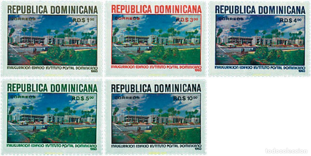 Timbres: 40690 MNH DOMINICANA 1993 INAUGURACION DEL INSTITUTO POSTAL DOMINICANO