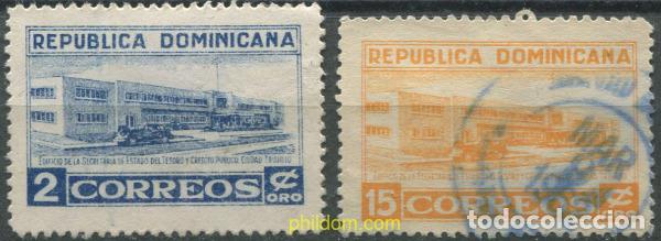 Timbres: 688277 USED DOMINICANA 1953 SERIE BASICA