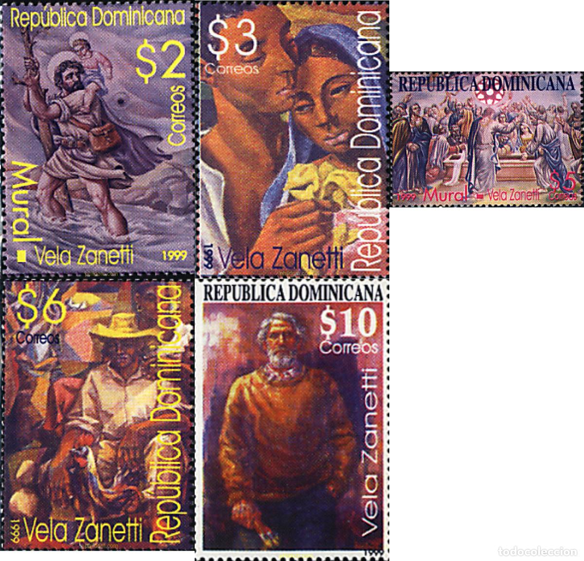 Francobolli: 51566 MNH DOMINICANA 1999 HOMENAJE AL PINTOR JOSE VELA ZANETTI