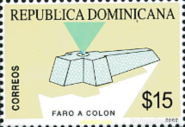 Timbres: 125073 MNH DOMINICANA 2002 EL FARO DE COLON