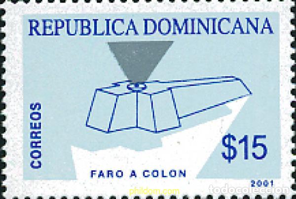 Timbres: 125074 MNH DOMINICANA 2001 EL FARO DE COLON