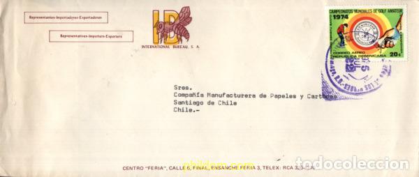 Sellos: 714563 DOMINICANA 1974 CAMPEONATOS DEL MUNDO DE GOLF AMATEUR
