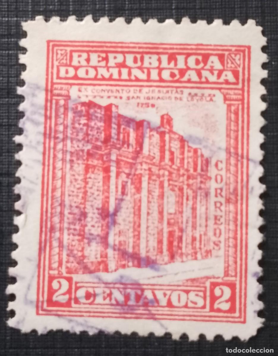 Sellos: REPUBLICA DOMINICANA - A&Ntilde;O 1930.1931 - 2 CENTAVOS - EX CONVENTO DE JESUITAS