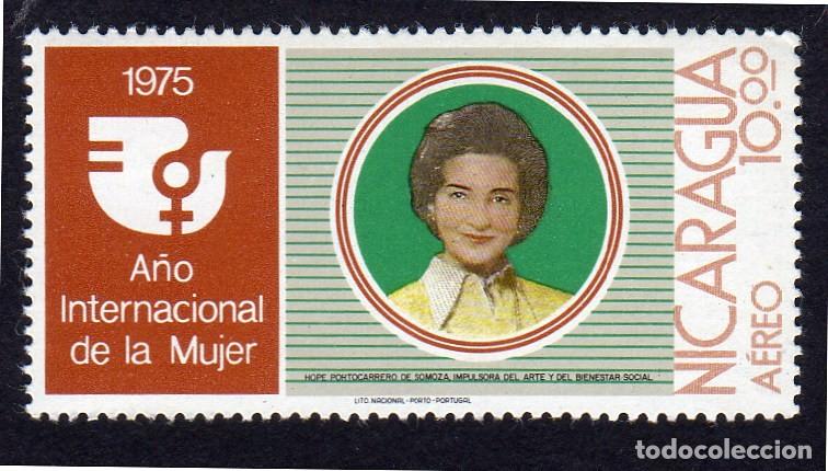 Sellos: Nicaragua,A&ntilde;o Internacional de la Mujer. 1977. YT-PA894. Nuevo