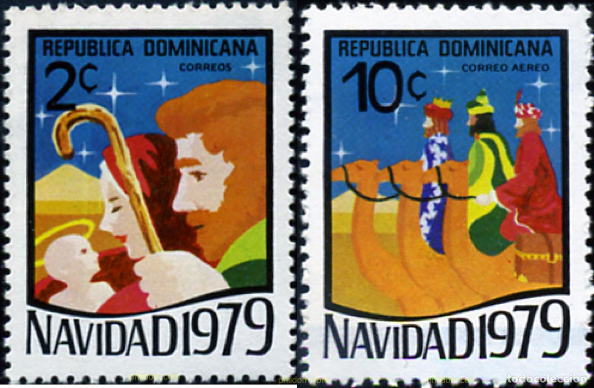 Sellos: 308043 MNH DOMINICANA 1979 NAVIDAD