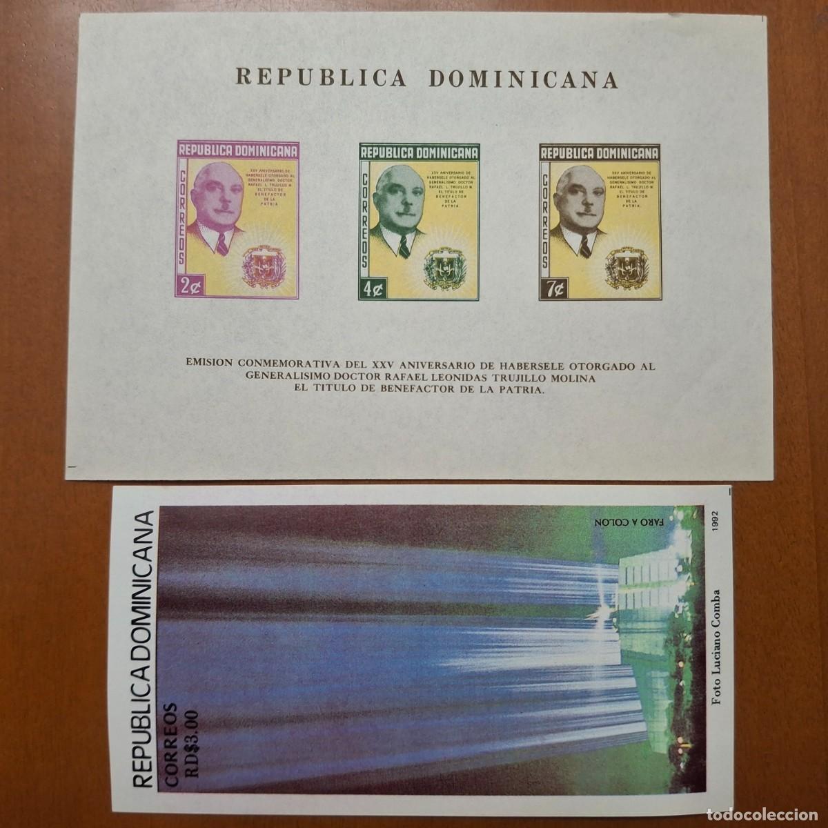 Francobolli: HB648 HOJITAS BLOQUE de REP. DOMINICANA en NUEVO ideal para tematicas (leer descripcion)