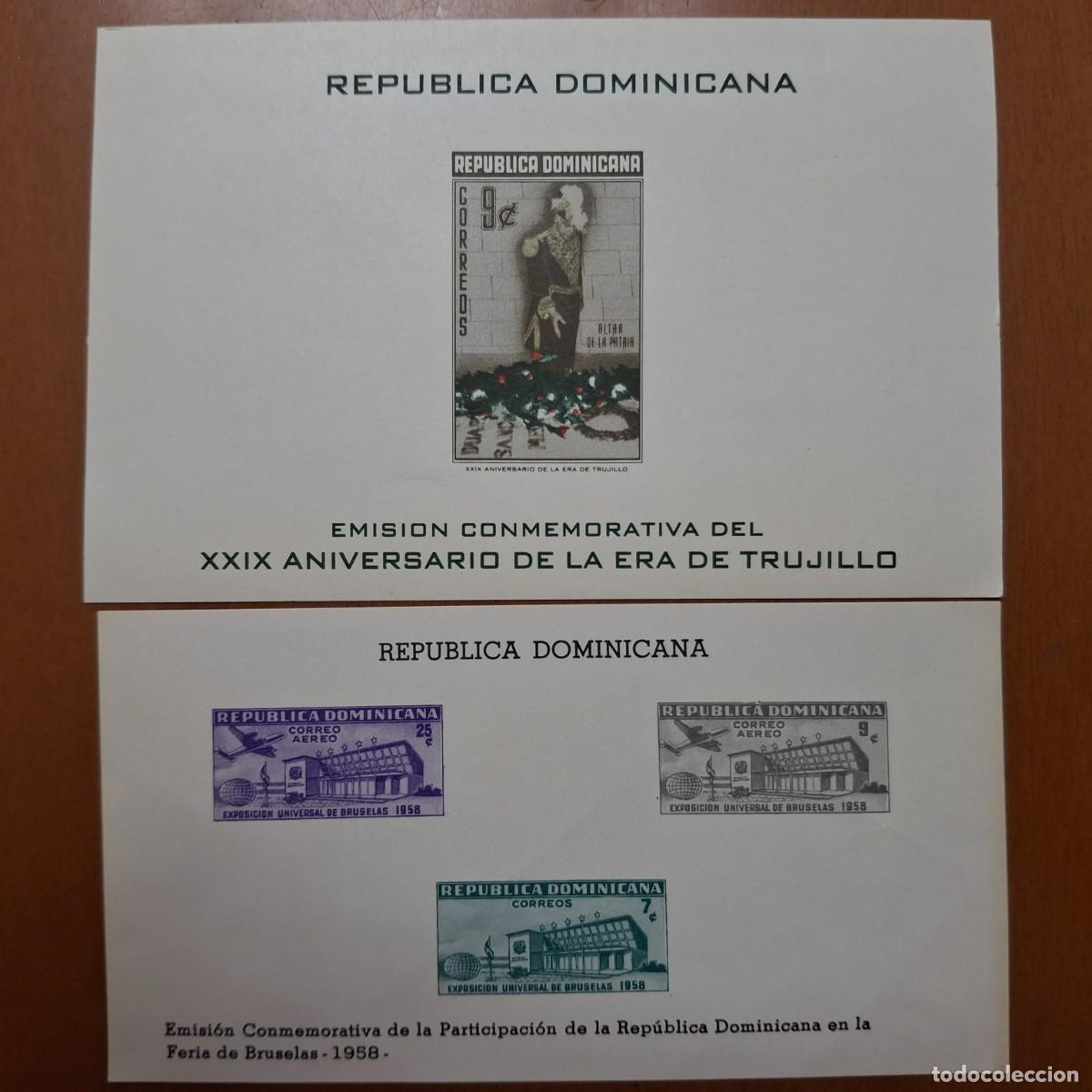 Francobolli: HB651 HOJITAS BLOQUE de REP. DOMINICANA en NUEVO ideal para tematicas (leer descripcion)