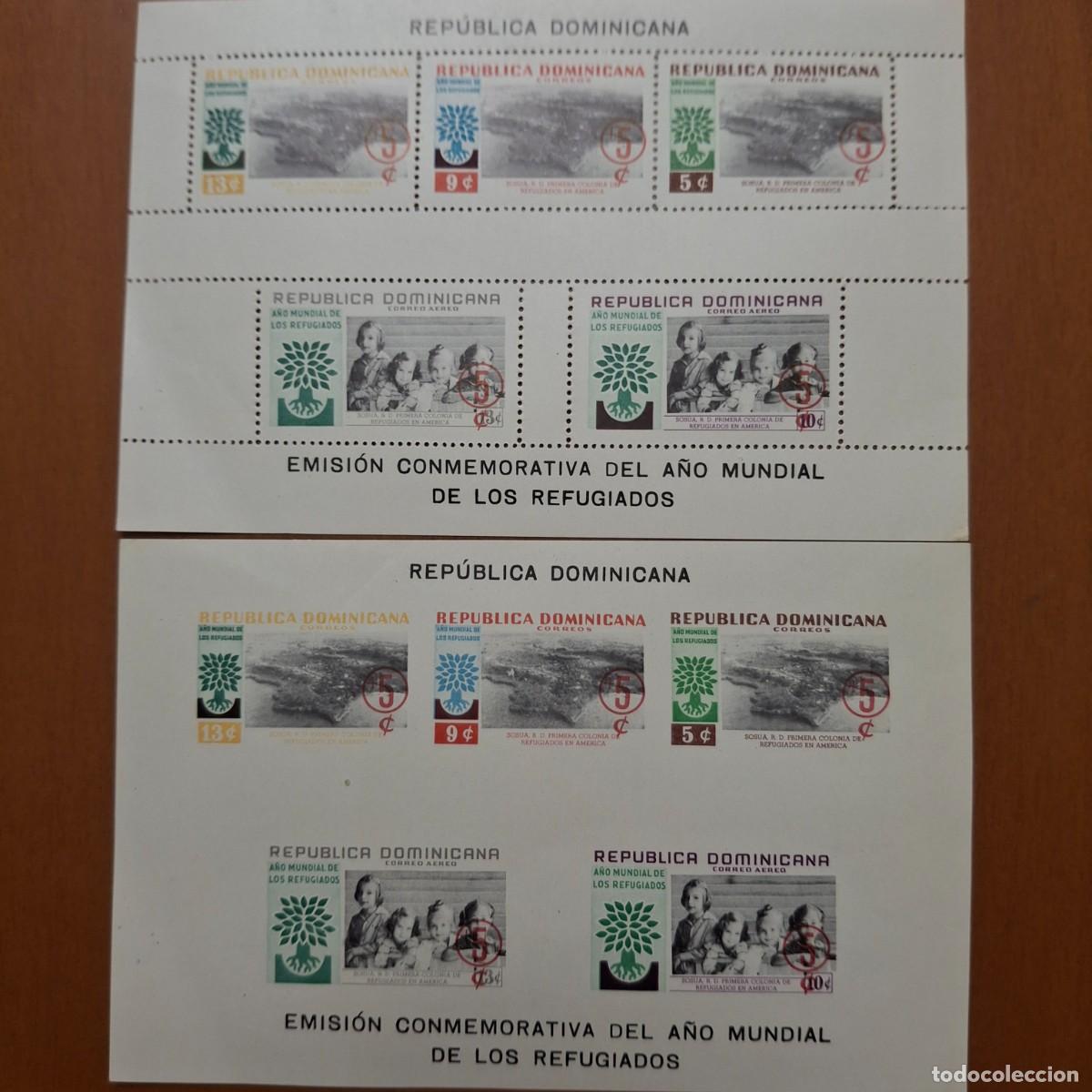 Francobolli: HB653 HOJITAS BLOQUE de REP. DOMINICANA en NUEVO ideal para tematicas (leer descripcion)