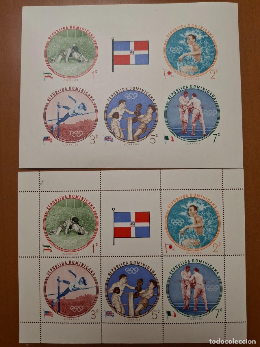 Francobolli: HB654 HOJITAS BLOQUE de REP. DOMINICANA en NUEVO ideal para tematicas (leer descripcion)