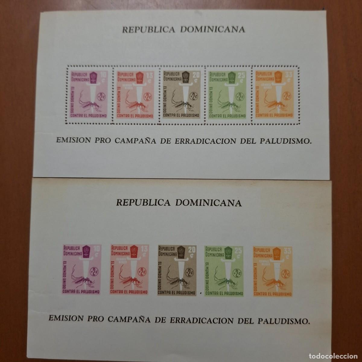Francobolli: HB655 HOJITAS BLOQUE de REP. DOMINICANA en NUEVO ideal para tematicas (leer descripcion)