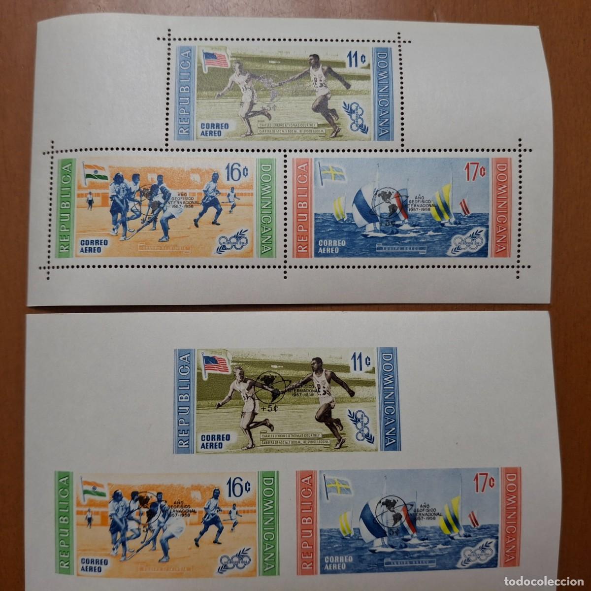 Francobolli: HB657 HOJITAS BLOQUE de REP. DOMINICANA en NUEVO ideal para tematicas (leer descripcion)