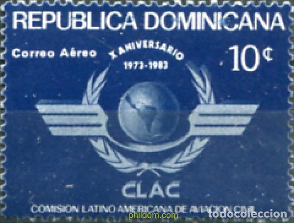 Francobolli: 308226 MNH DOMINICANA 1983 COMISION LATINO AMERICANA DE AVIACION CIVIL