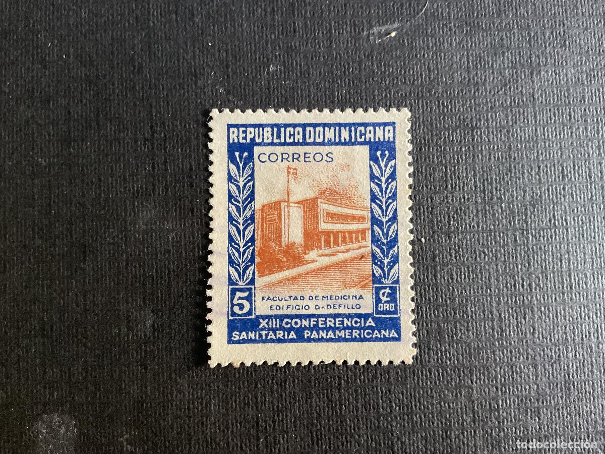 Sellos: REPUBLICA DOMINICANA N&ordm; YVERT 416* A&Ntilde;O 1950. 13 CONFERENCIA SANITARIA PANAMERICANA. SELLO USADO