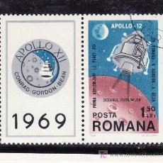Sellos: RUMANIA 2507 USADA, ESPACIO, APOLO XII. Lote 19175959