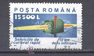 Sellos: RUMANIA, 2002, USADO - Foto 1