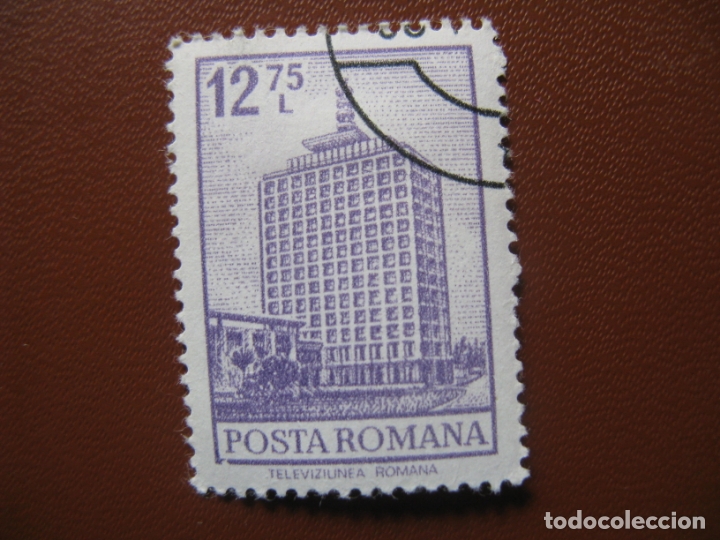 Sellos: rumania, 1972** edificio de la television, Yvert 2791 - Foto 1